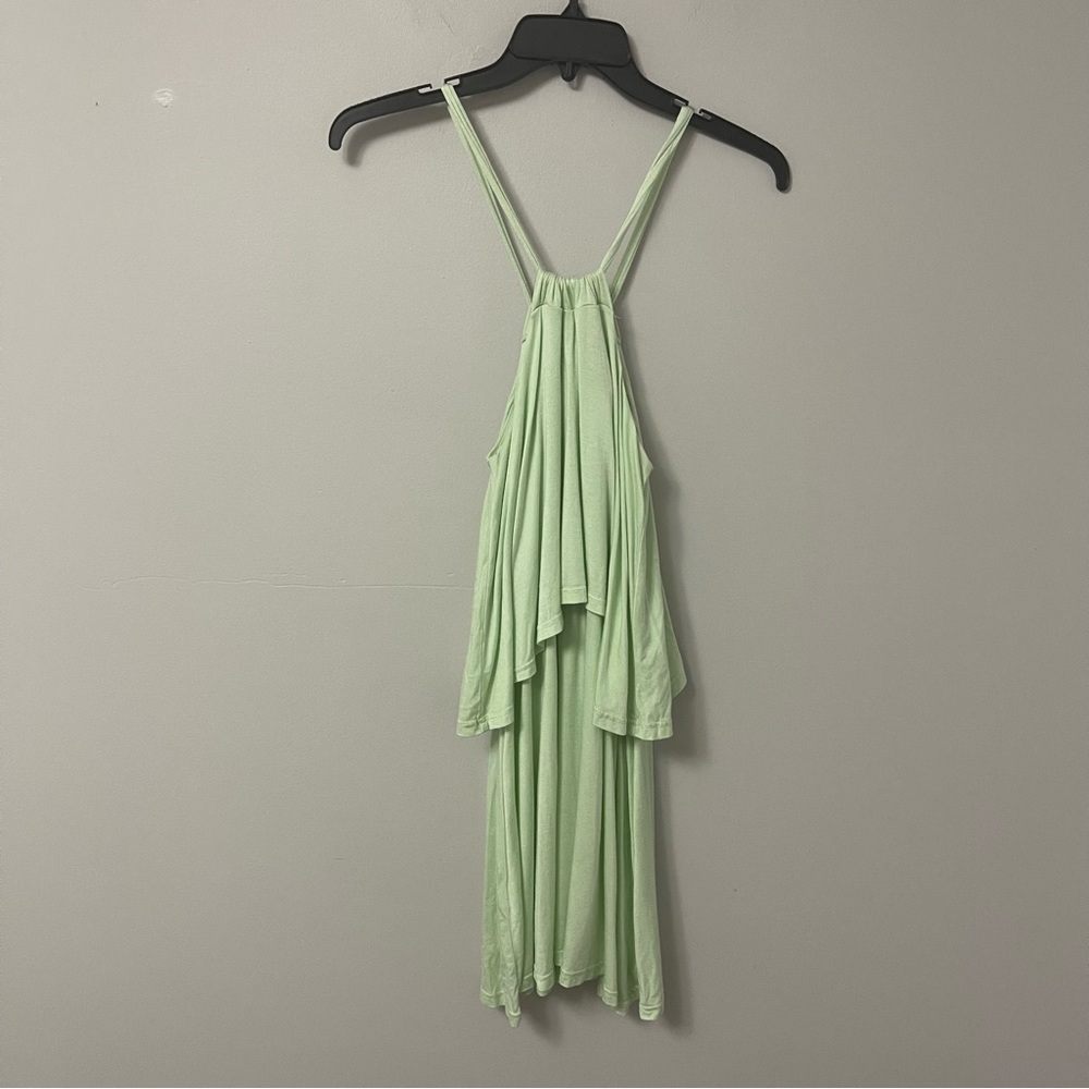 Tobi mint green tiered dress